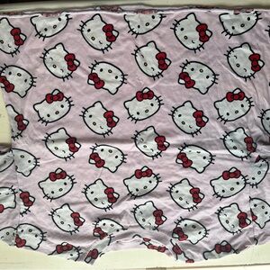 Sanrio Hello Kitty Pink and Red Print Top